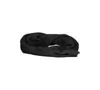 North Sails - Écharpe en Coton Noir avec Logo - Homme - Accessoires - Noir - Taille: ONE Size