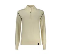 North Sails, Femme, Pulls, Beige, Taille: 38 FR Pull à Col Roulé à Manches Longues