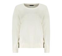 North Sails, Femme, Sweatshirts et sweats à capuche, Blanc, Taille: 42 FR SweaT-shirt Blanc à Manches Longues avec Logo
