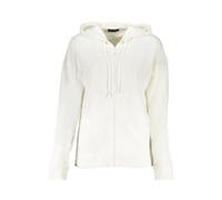 North Sails, Femme, Sweatshirts et sweats à capuche, Blanc, Taille: 44 FR SweaT-shirt zippé à capuche