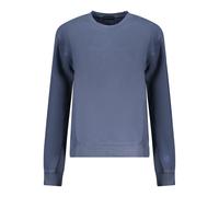 North Sails, Femme, Sweatshirts et sweats à capuche, Bleu, Taille: 44 FR Pull Ras du Cou à Logo Gaufré