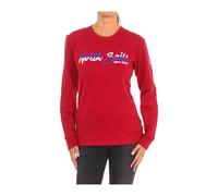 North Sails, Femme, Sweatshirts et sweats à capuche, Rouge, Taille: 44 FR Sweat à Col Rond Côtelé