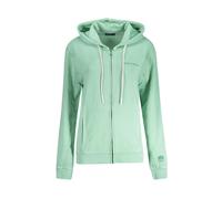 North Sails, Femme, Sweatshirts et sweats à capuche, Vert, Taille: 36 FR SweaT-shirt à capuche à manches longues