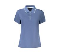 North Sails, Femme, Tops, Bleu, Taille: 36 FR Polo à Manches Courtes