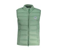 North Sails, Femme, Vestes, Vert, Taille: 36 FR Veste sans manches verte à poches multiples