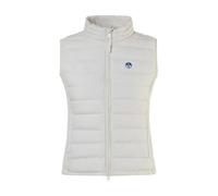 North Sails - Gilet Matelassé Coupe-Vent Naomi - Femme - Vestes - Blanc - Taille: 36 FR