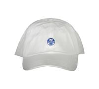 North Sails, Homme, Accessoires, Blanc, Taille: ONE Size Casquette blanche pour homme avec visière