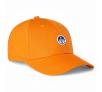 North Sails, Homme, Accessoires, Orange, Taille: ONE Size Casquette de Baseball Trucker en Coton Biologique Orange