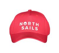 North Sails, Homme, Accessoires, Rose, Taille: ONE Size Chapeaux en coton avec visière et logo