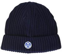 North Sails Homme Beanie W/Logo Chapeau pour Temps Froid Not Applicable, Blue Navy, One Size