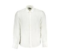 North Sails, Homme, Chemises, Blanc, Taille: M Chemise à Manches Longues en Lin