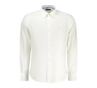 North Sails, Homme, Chemises, Blanc, Taille: 3XL Chemise Oxford avec Logo Brodé