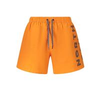 North Sails, Homme, Maillots de bain, Orange, Taille: M Boxer de bain orange avec impression océanique