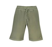 North Sails, Homme, Shorts, Vert, Taille: XL Pantalon en Coton Vert Brossé avec Taille Élastique