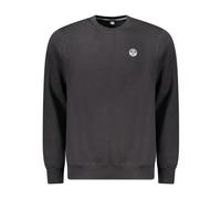 North Sails, Homme, Sweatshirts et sweats à capuche, Noir, Taille: M Pull en coton noir à col rond