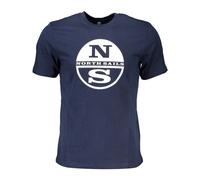 North Sails, Homme, Tops, Bleu, Taille: L Short Sleeve T-Shirt