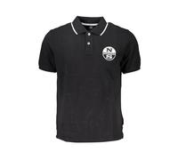 North Sails - Polo à Manches Courtes - Homme - Tops - Noir - Taille: L