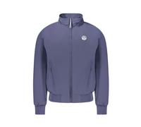 North Sails, Homme, Vestes, Bleu, Taille: L Bomber en Polyester Bleu avec Poches