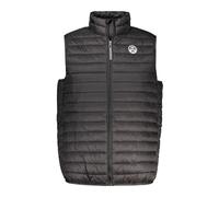 North Sails, Homme, Vestes, Noir, Taille: L Veste en Polyamide Noire avec Fermeture Éclair