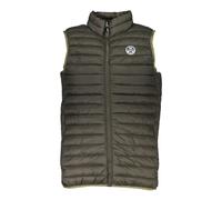 North Sails, Homme, Vestes, Vert, Taille: 2XL Veste sans Manches Verte avec Poches et Logo