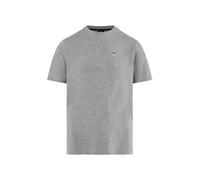North Sails Hommes T-shirt en Jersey de Coton à Manches Courtes - Coupe Régulière, Nuances de gris, Large
