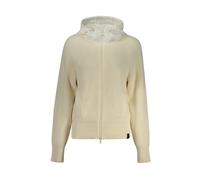 North Sails - Hooded Zip Cardigan - Femme - Pulls - Beige - Taille: 42 FR