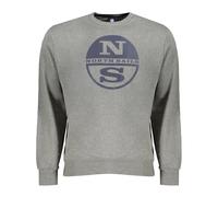 North Sails - Long Sleeve SweaT-shirt - Homme - Sweatshirts et sweats à capuche - Gris - Taille: 2XL