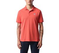 North Sails Polo homme en piqué de coton – manches courtes, coupe régulière – Paprika XL