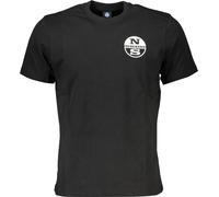 North Sails Noir Voile T-shirt : Taille - S Taille : S