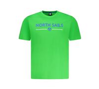 North Sails - T-shirt à Manches Courtes - Homme - Tops - Vert - Taille: L