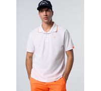 North Sails Ns Polo Short Sleeve W/Logo Blanc Small Male