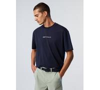 North Sails Ns T-Shirt Short Sleeve W/Graphic Marine Large Male