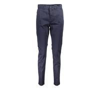 North Sails - Pantalon Bleu en Coton avec Logo Femme - Femme - Pantalons - Bleu - Taille: 42 FR