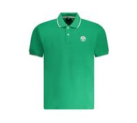 North Sails - Polo à Manches Courtes - Homme - Tops - Vert - Taille: L