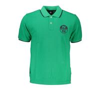 North Sails, Homme, Tops, Vert, Taille: M Polo à Manches Courtes Vert