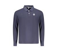 North Sails, Homme, Tops, Bleu, Taille: M Polo à manches longues