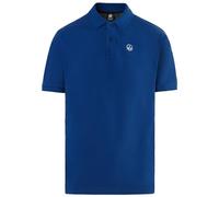 NORTH SAILS Polo avec logo patch, Bleu océan., XL