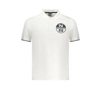 North Sails - Polo en Coton Blanc - Homme - Tops - Blanc - Taille: M
