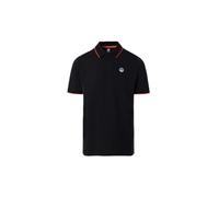 NORTH SAILS Polo avec col logo 692452, Noir/orange., XXL