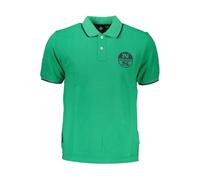 NORTH SAILS POLO MANICHE CORTE UOMO VERDE
