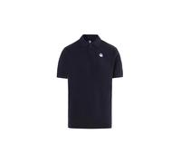 North Sails Polo pour homme en piqué de coton à manches courtes - Coupe régulière, bleu marine, Medium