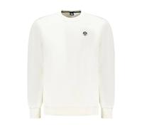 North Sails - Pull classique en coton à col rond - Homme - Sweatshirts et sweats à capuche - Blanc - Taille: M