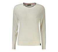 North Sails - Pull col rond en viscose-coton - Femme - Pulls - Blanc - Taille: 36 FR