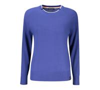North Sails - Pull col rond en viscose-coton - Femme - Pulls - Bleu - Taille: 36 FR