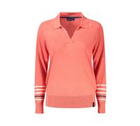 North Sails - Pull en Tricot Col V - Femme - Pulls - Rose - Taille: 40 FR