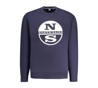 North Sails - Pull en Tricot de Coton Bleu - Homme - Sweatshirts et sweats à capuche - Bleu - Taille: L