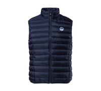 North Sails - Pull sans manches bleu Skye - Homme - Vestes - Bleu - Taille: M