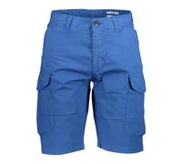 North Sails - Short Bermuda Bleu Coupe Classique Coton - Homme - Shorts - Bleu - Taille: W33