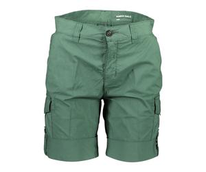 North Sails - Short Bermuda Vert avec Détails Contrastés - Femme - Shorts - Vert - Taille: 42 FR