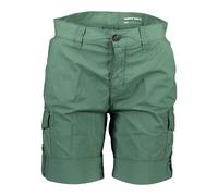 North Sails - Short Bermuda Vert avec Détails Contrastés - Femme - Shorts - Vert - Taille: 44 FR